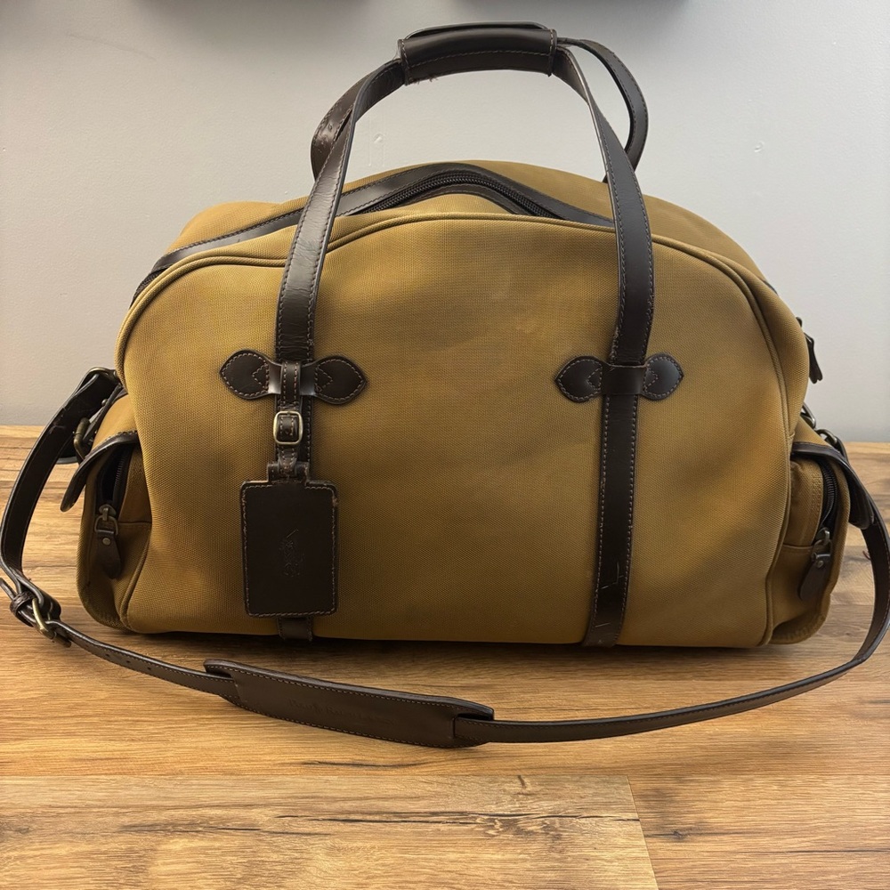 Polo by Ralph Lauren Tan Duffel Bag